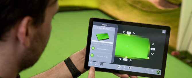 The Zen Enhanced App's new Playlists feature transforms all Zen moving floors for golf.