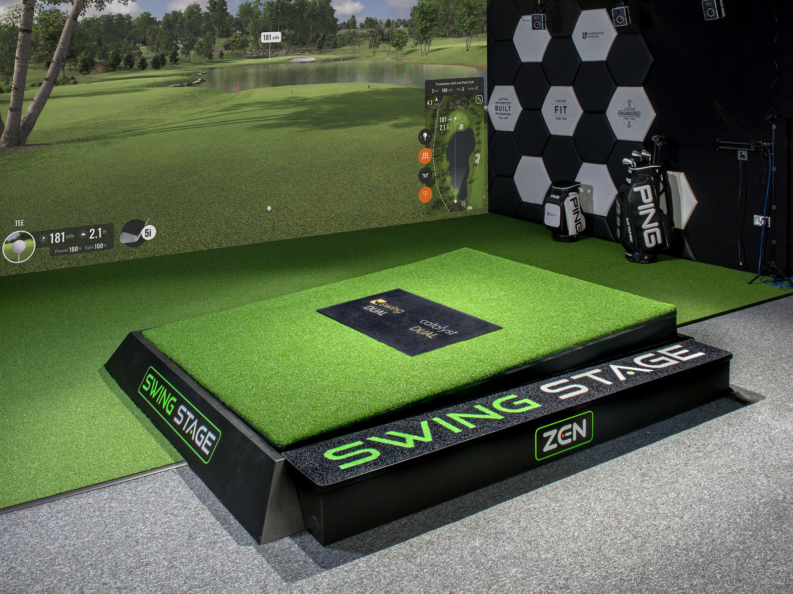 Zen Swing Stage with Swing Catalyst Dual Motion Plates
