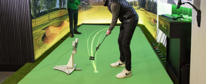 Zen Green Stage and the SAM PuttStudio - working together