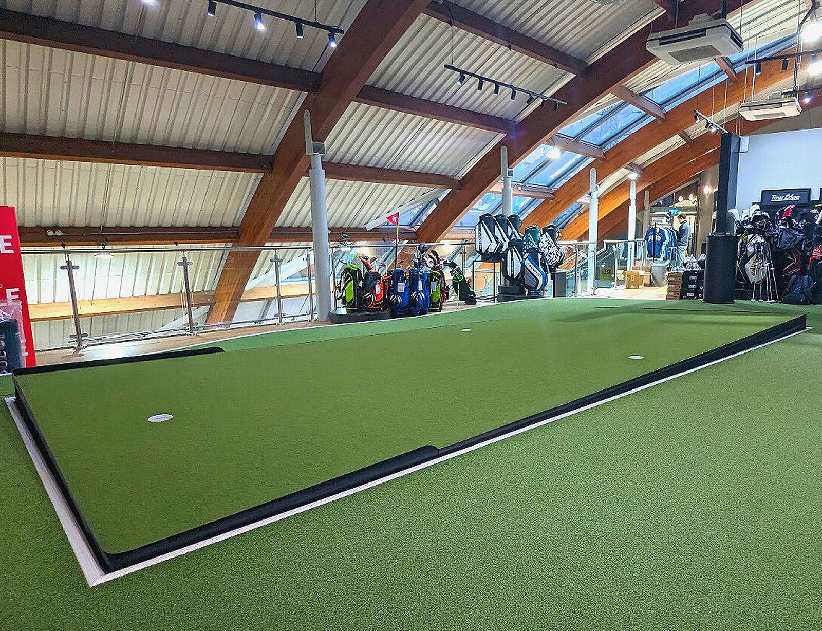 The Zen Green Stage at American Golf Trafford Centre